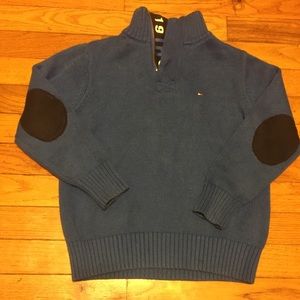 Toddler Boy Throw Over Sweater!
